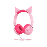 Promate JEWEL.BUBBLEGUM KidSafe Stereo Headset - Bubblegum - image 2