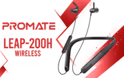 Promate Leap-200H SportFit Wireless Earphones — ENC, 200h - image 1