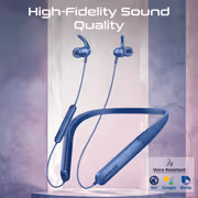 Promate Leap-200H SportFit Blue Wireless Earphones — ENC, 200h - image 3