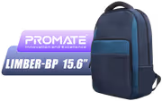 Promate Limber-BP Backpack for 15.6" Laptops - Blue - image 1