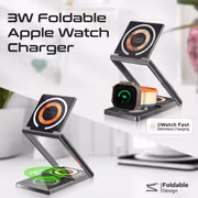 Promate LucidFold-Trio 3-in-1 Wireless Charging Station 15W - image 7