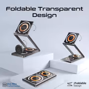 Promate LucidFold-Trio 3-in-1 Wireless Charging Station 15W - image 10