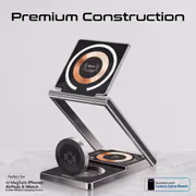 Promate LucidFold-Trio 3-in-1 Wireless Charging Station 15W - image 4