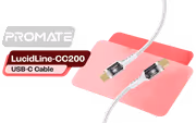 Promate LucidLine-CC200 100W LED USB-C Cable - Durable, Fast - image 1