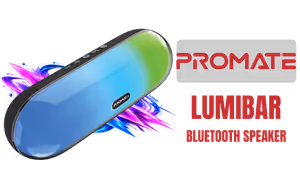 Promate LumiBar Portable Bluetooth Speaker - Image 1