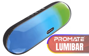 Promate LumiBar Portable Bluetooth Speaker - Image 1