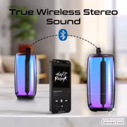 Promate LumiTower 8W Bluetooth Speaker with RGB Lights - image 2