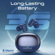 PROMATE LUSH-PRO.BLUE TWS Earbuds | Bluetooth 5.4 - image 8