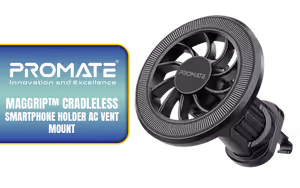 Promate MagGrip Cradleless AC Vent Magnetic Smartphone Mount Promate MagGrip Cradleless AC Vent Magnetic Smartphone Mount - Image 1
