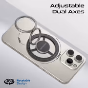 Promate SNAPRING Magnetic Smartphone Ring Holder – 360° Rotatable - image 6