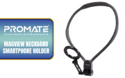 Promate MagView Neckband Holder — N52 Magnets, 360° Flex - image 1