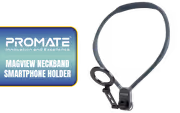 Promate MagView Neckband Phone Holder — N52 Magnets, 360° Flex - image 1