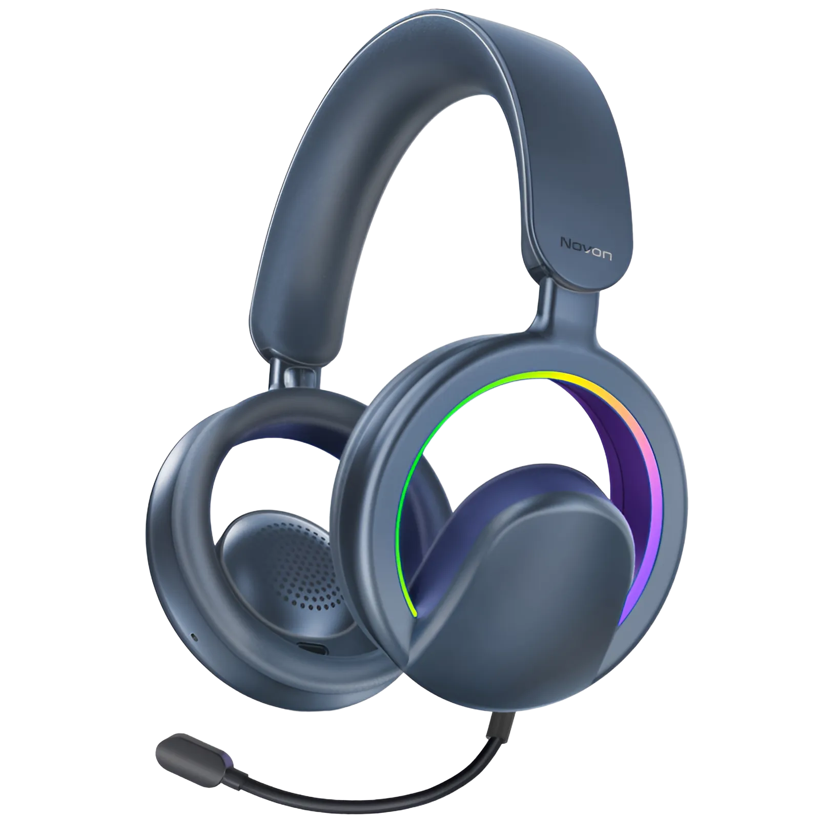 PROMATE NOVON.BLUE Open-Ear Wireless Headphones | 40mm & RGB | Evetech