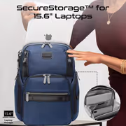 Promate Oracle 15.6" Laptop Backpack – Water-Resistant Office Bag - image 3