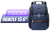 Promate Oracle 15.6" Laptop Backpack – Water-Resistant Office Bag - image 1
