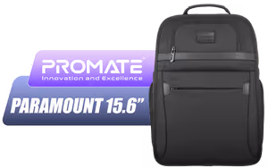 Promate PARAMOUNT 15 6 inch Premium Backpack - Image 1