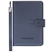 Promate PassMate Blue Passport Holder — RFID, Find My, Bluetooth - image 5