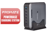 Promate PowerBase-GaN285 285W 6-Port GaN USB-C Charger - image 1