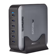 Promate PowerBase-GaN285 285W 6-Port GaN USB-C Charger - image 5