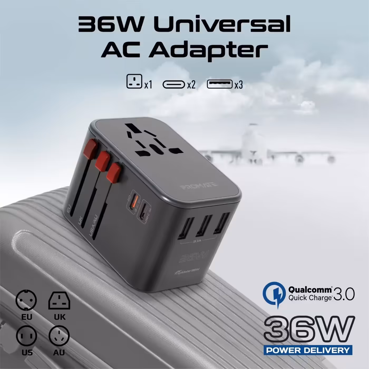 XCord-Ci USB-C to Lightning cable included in the PowerGear Pro kit