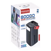 Promate POWERMINE-80PRO 80,000mAh 100W Power Bank Charger - image 8