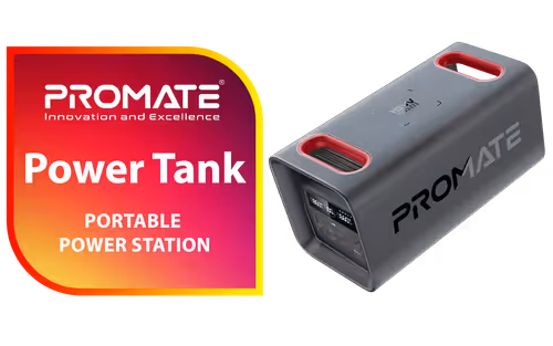 promate-powertank-600-portable-power-station - Image 1