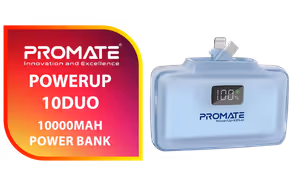 promate-powerup-10duo-10000mah-Blue promate-powerup-10duo-10000mah-Blue - Image 1