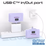 Promate POWERUP-10DUO 10000mAh Power Bank with 20W USB-C & Lightning - image 3