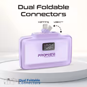 Promate POWERUP-10DUO 10000mAh Power Bank with 20W USB-C & Lightning - image 9