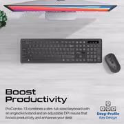 Promate ProCombo-13.EN Wireless Keyboard & Mouse Combo - image 5
