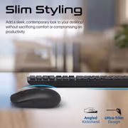 Promate ProCombo-13.EN Wireless Keyboard & Mouse Combo - image 2