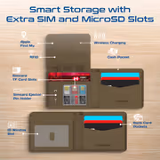 Promate ProWallet — Slim RFID Leather Wallet with Find My - image 7