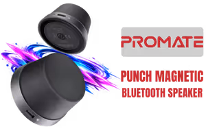 Promate PUNCH Magnetic Bluetooth Speaker - Image 1