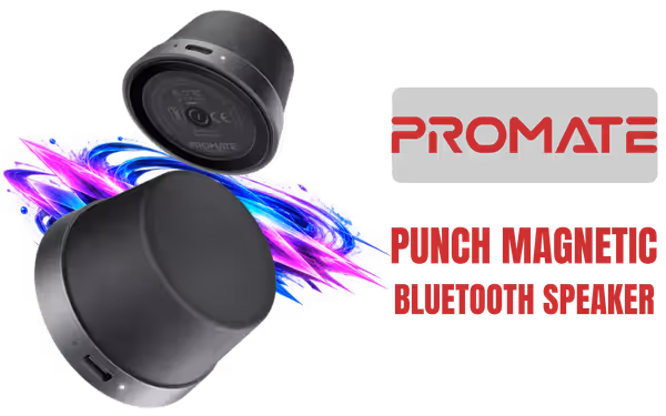 Promate Magnetic Bluetooth Speaker — 12H Playtime, MagSafe - image 1 Promate Magnetic Bluetooth Speaker — 12H Playtime, MagSafe - image 1