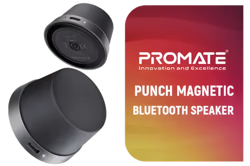 Promate PUNCH Magnetic Bluetooth Speaker - Image 1