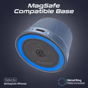 Promate Magnetic Bluetooth Speaker PUNCH — 12H Playtime, 3W - image 4