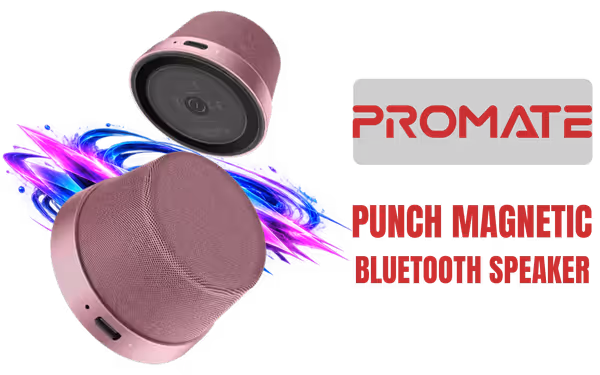 Promate Magnetic Bluetooth Speaker — 3W, 12H, MagSafe - image 1 Promate Magnetic Bluetooth Speaker — 3W, 12H, MagSafe - image 1