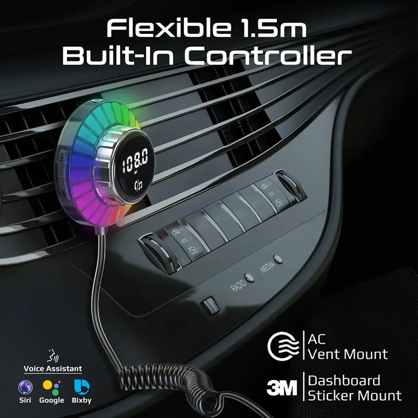 Phone pairing over Bluetooth with the SmarTune-EXT transmitter