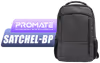 Promate SATCHEL-BP.BLACK Travel Laptop Backpack 15.6" - image 1