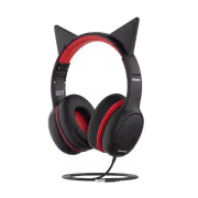 Promate SIMBA.ONYX Over-Ear Headset — 40mm Drivers, SafeAudio - image 3