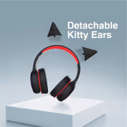 Promate SIMBA.ONYX Over-Ear Headset — 40mm Drivers, SafeAudio - image 2