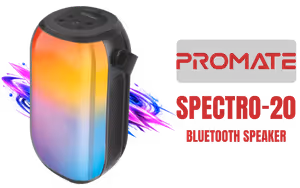 Promate Spectro 20 Portable Bluetooth Speaker - Image 1