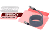 Promate SPRINGY.GREY USB-C Cable — 60W Magnetic, 120cm - image 1