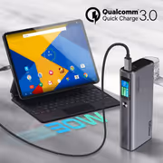 Promate TITAN-130 20000mAh Power Bank — 60W/100W PD, TFT - image 11