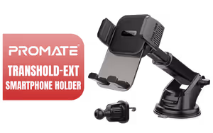 promate-transhold-ext-transparent-car-phone-mount - Image 1