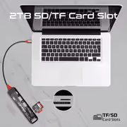 Promate TRANSHUB-LITE 7-in-1 Dock | USB-C 100W PD, 4K HDMI - image 7