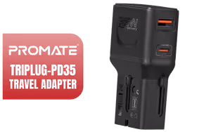 promate-triplug-pd35-travel-adapter - Image 1