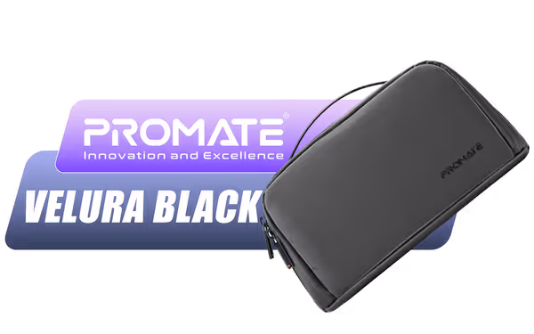 Promate Travel Accessories Organizer — Large, Water-Resistant - image 1 Promate Travel Accessories Organizer — Large, Water-Resistant - image 1