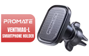 Promate VentMag L SecureGrip AC Vent Magnetic Smartphone Holder Promate VentMag L SecureGrip AC Vent Magnetic Smartphone Holder - Image 1