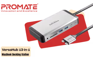 Promate VersaHub 13 in 1 Docking Station - Image 1